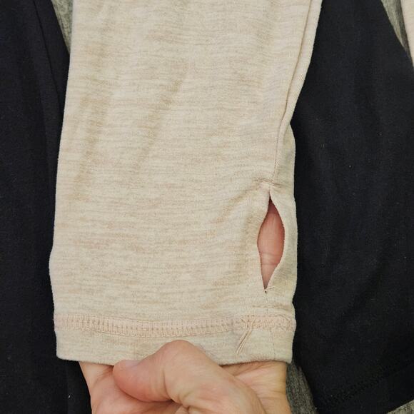 Danskin Long Sleeve Tops Women XL Lot of 2 Black Pink Lightweight Active Casual - Picture 4 of 8